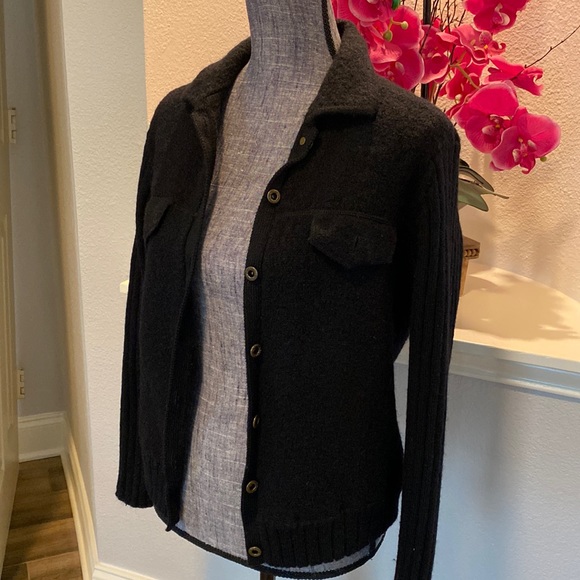 Black Cardigan Sweater by i.e. relaxed Macys - Picture 3 of 7